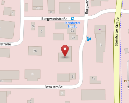 Standortkarte von Kfz-Service Stricksner in Gronau